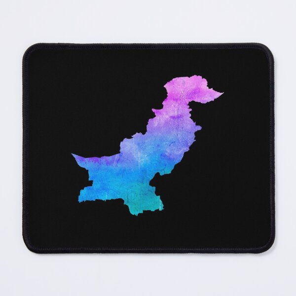 Item preview, Pakistan Watercolor Map - Pakistani designed and sold by MountainD.