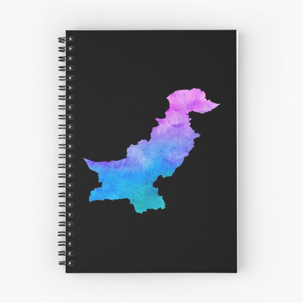 Item preview, Pakistan Watercolor Map - Pakistani designed and sold by MountainD.