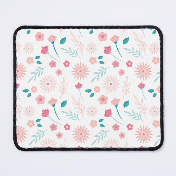Item preview, Peach floral flower pattern with leaves designed and sold by Celey-shop.