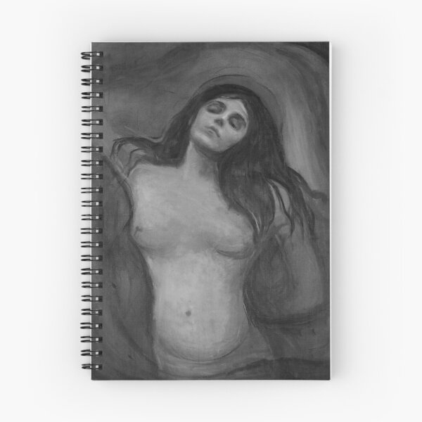 Item preview, Edvard Munch - Madonna,black, white  designed and sold by kinsley45.