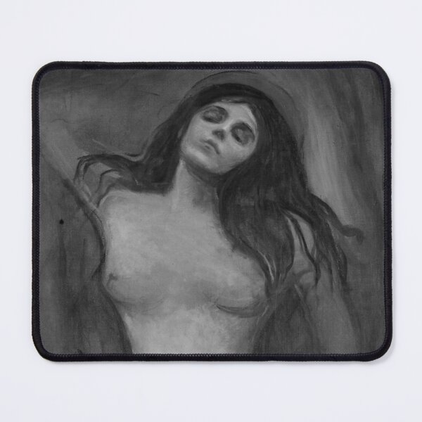Item preview, Edvard Munch - Madonna,black, white  designed and sold by kinsley45.