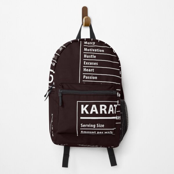 Item preview, karate martial arts Nutrition fact funny vintage gift Classic designed and sold by CorrineJohnson.
