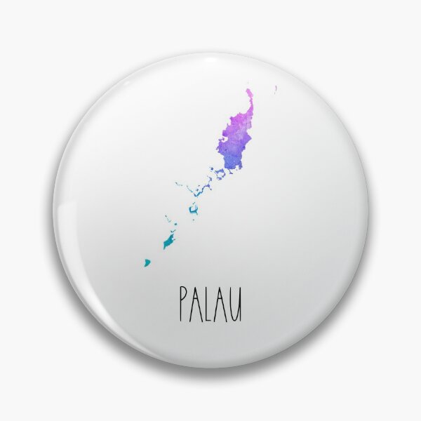 Item preview, Palau Watercolor Map - Palauan designed and sold by MountainD.