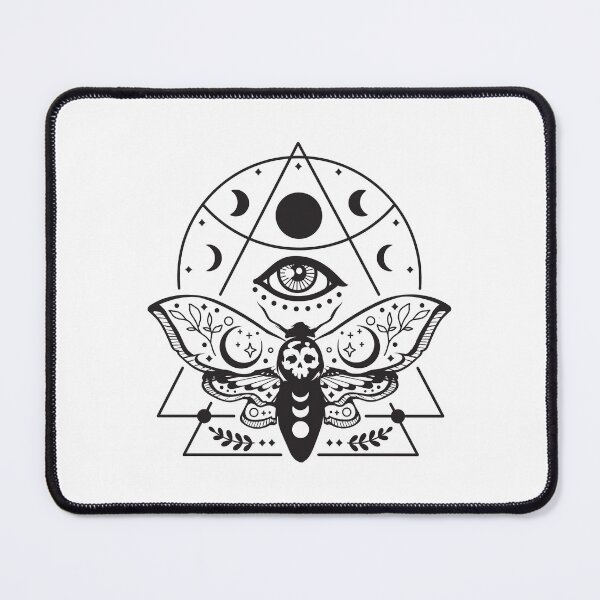 Item preview, Luna Moth, Wiccan Luna Moth & Mystical Eye designed and sold by 397HOUSE Your happy time.