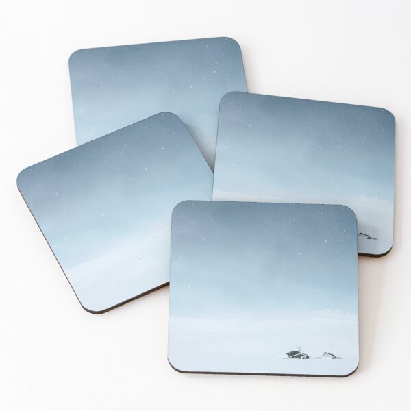 Item preview, Blue Snowy Scene Background   designed and sold by BrittanyClothes.