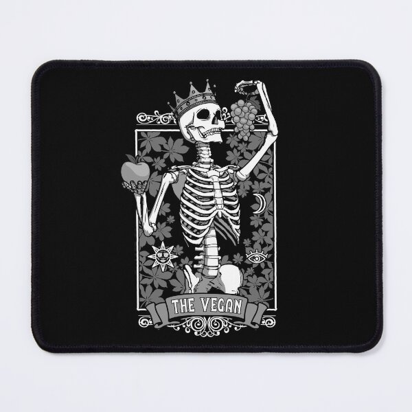 Item preview, Vegan Tarot Card Gothic Vegetarian Skull Astrology Queen designed and sold by GrandeDuc.