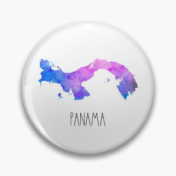 Item preview, Panama Watercolor Map - Panamanian designed and sold by MountainD.