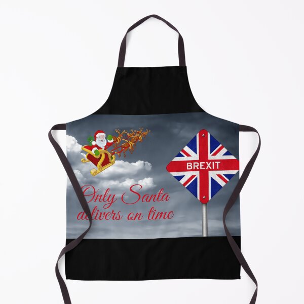 Item preview, Only Santa delivers on time (Brexit Christmas Design) designed and sold by newtree.