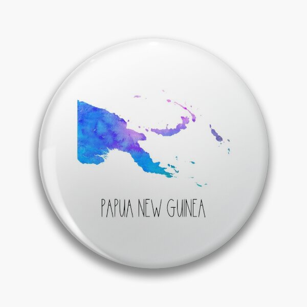 Item preview, Papua New Guinea Watercolor Map - Papua New Guinean designed and sold by MountainD.