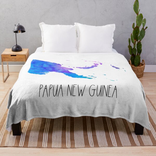 Item preview, Papua New Guinea Watercolor Map - Papua New Guinean designed and sold by MountainD.