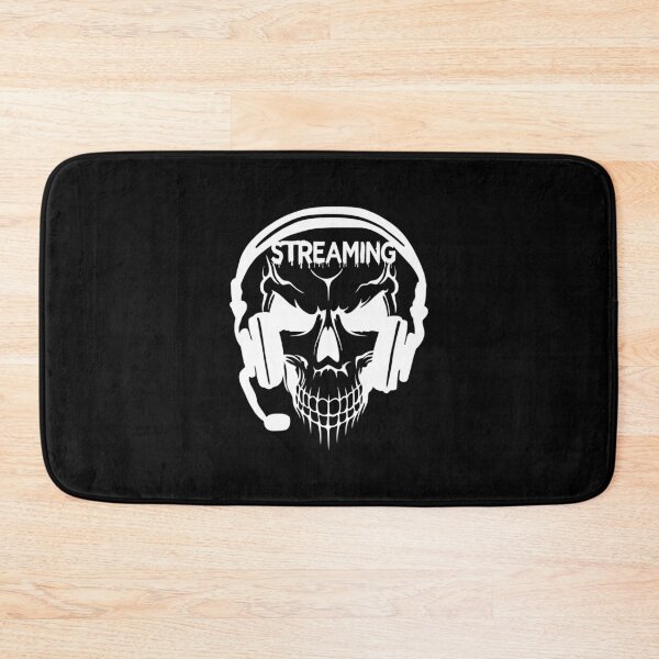 Item preview, Skull Wearing Headset designed and sold by CoolYule.