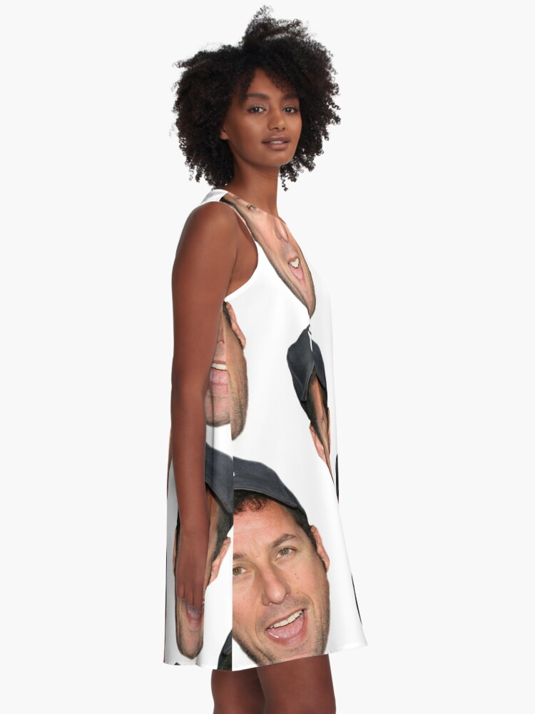 Adam Sandler's Face Graphic T-Shirt Dress for Sale by PapaBadDad