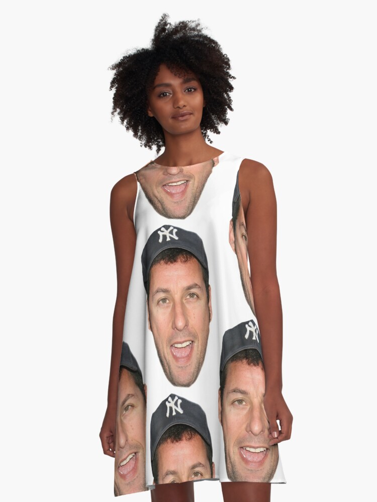 Adam Sandler's Face Graphic T-Shirt Dress for Sale by PapaBadDad