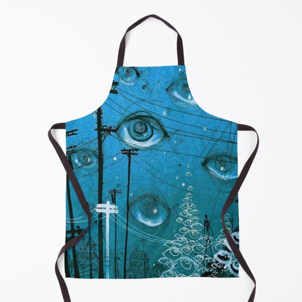 Item preview, Underwater Eye Powerline Urban Scene designed and sold by Hnd-drwn.