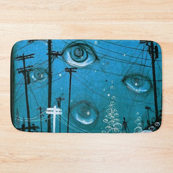 Item preview, Underwater Eye Powerline Urban Scene designed and sold by Hnd-drwn.