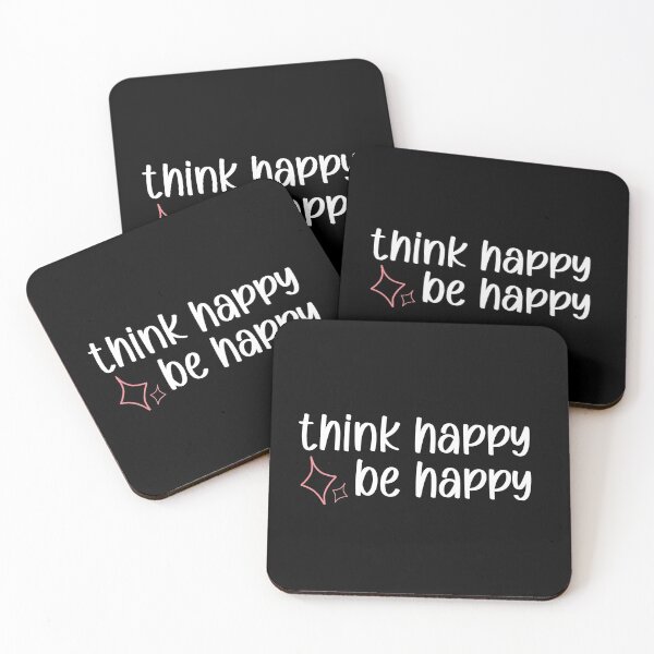Item preview, Think happy be happy designed and sold by Letter & Petal.