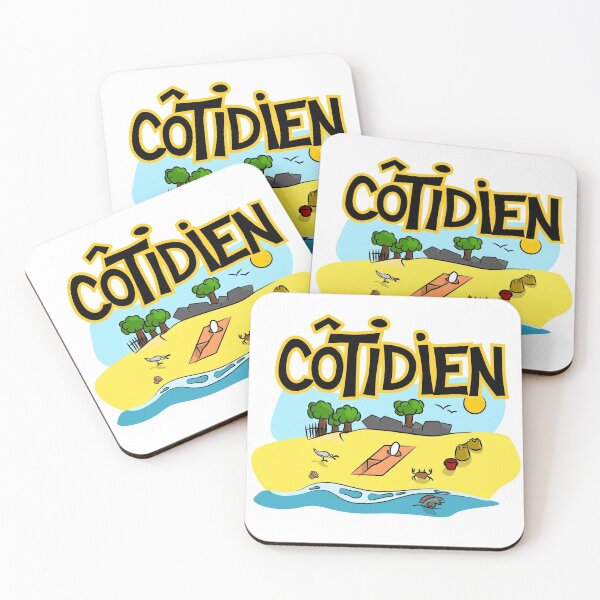 Item preview, Côtidien - Pour celles & ceux qui vivent sur le littoral designed and sold by BaptisteL.