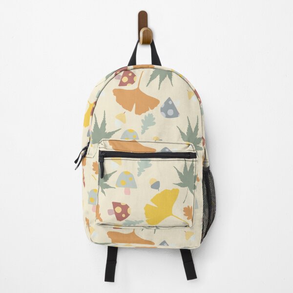 Item preview, Yellow Japanese Autumn Leaf Pastel Pattern designed and sold by 22tenDesign.