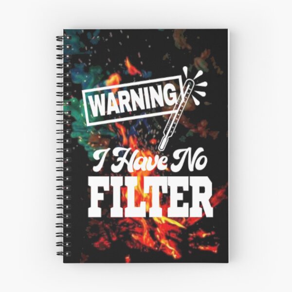 Item preview, Warning I Have No Filter  designed and sold by LiveToLearn.