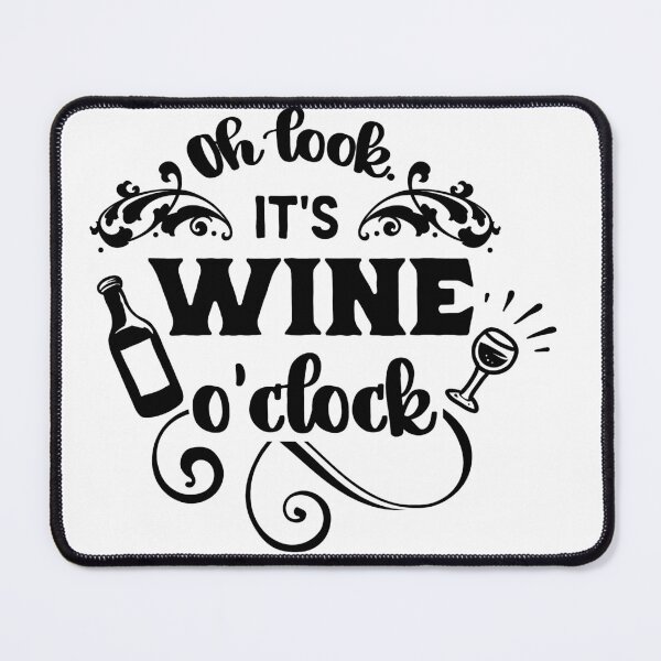 Item preview, It's WINE o'clock - Halloween designed and sold by drawing-valley.