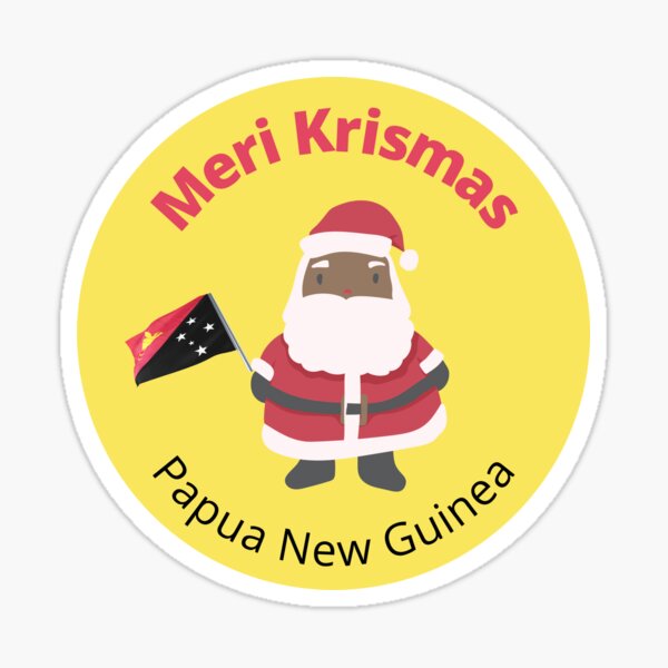 Emblem of Papua New Guinea, PNG Sticker for Sale by PNG-pikinini
