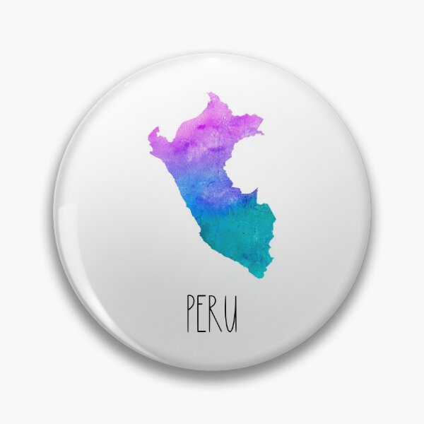 Item preview, Peru Watercolor Map - Peruvian designed and sold by MountainD.