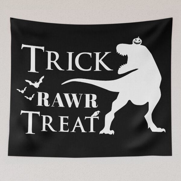 Artikelvorschau, Trick Rawr Treat T-Rex Halloween entworfen und verkauft von freeman1314.