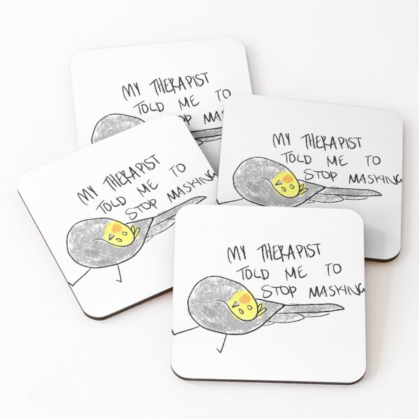 Item preview, My therapist told me to stop masking designed and sold by ImDrinkingMilk.