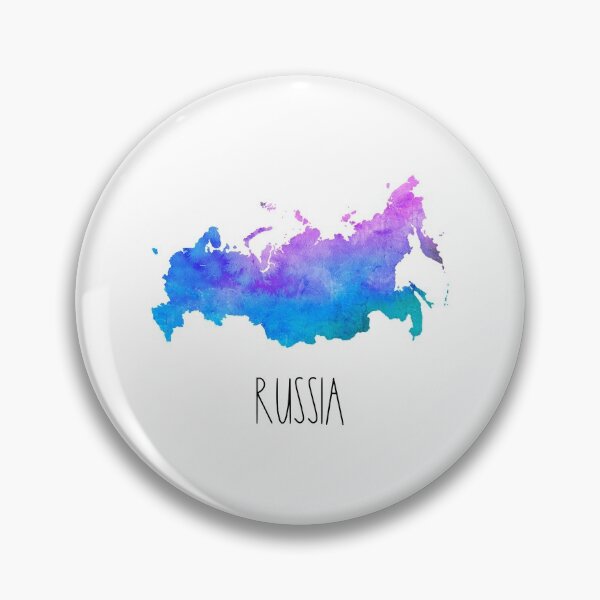 Item preview, Russia Watercolor Map - Russian designed and sold by MountainD.