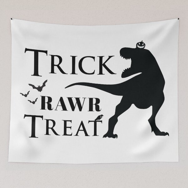 Artikelvorschau, Trick Rawr Treat T-Rex Halloween entworfen und verkauft von freeman1314.