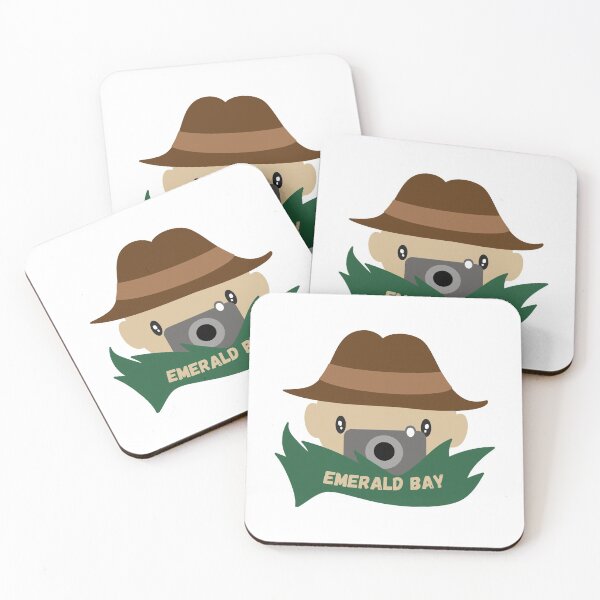 Item preview, Emerald Bay (Lake Tahoe) in California, USA - Family Outdoor Adventure Camping Destination Logo designed and sold by Vintage-TM.