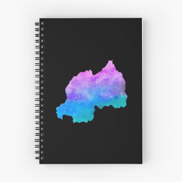 Item preview, Rwanda Watercolor Map - Rwandan designed and sold by MountainD.