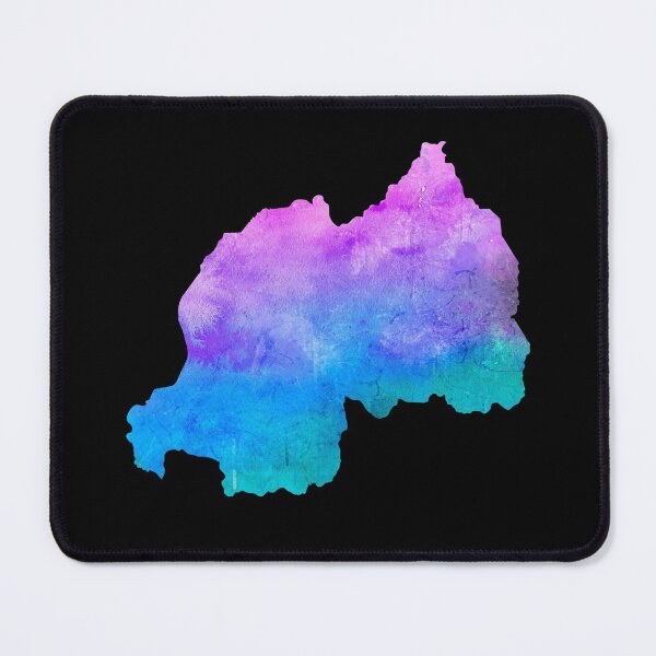 Item preview, Rwanda Watercolor Map - Rwandan designed and sold by MountainD.