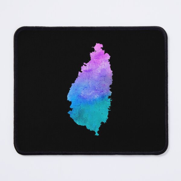 Item preview, Saint Lucia Watercolor Map - Saint Lucian designed and sold by MountainD.