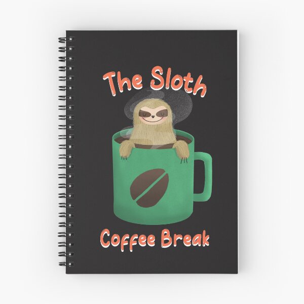 Item preview, The sloth coffee break  designed and sold by lach3.