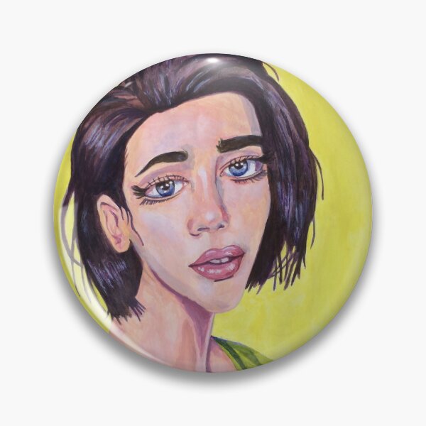Item preview, Portrait of Girl in Green designed and sold by AnnieHines.