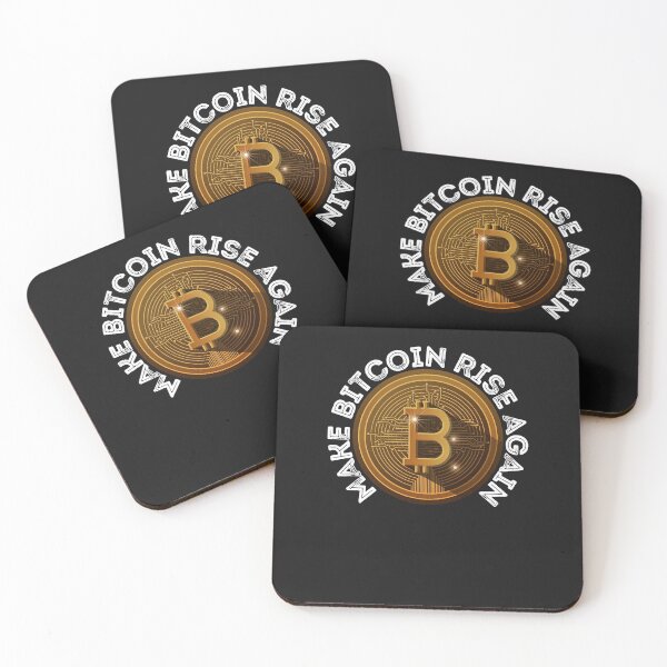 Item preview, Make Bitcoin Rise Again! designed and sold by setoyshop.