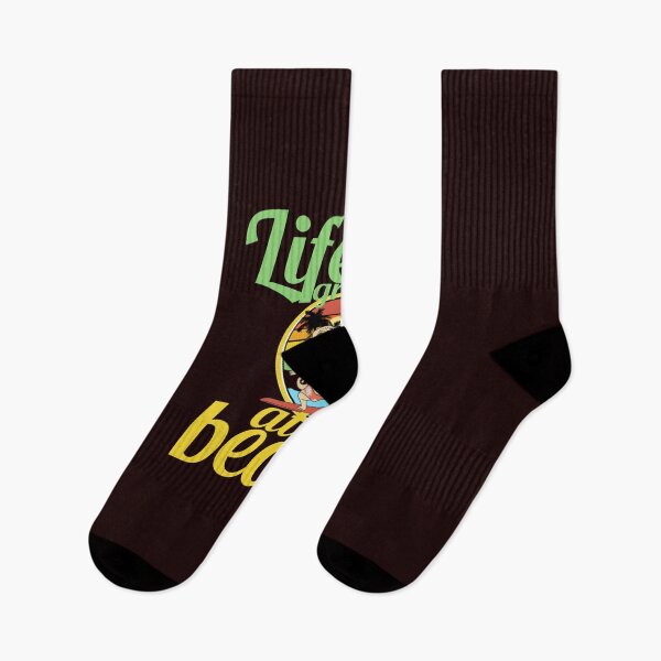 Item preview, Lifee is great at the beach, pug surfing Classic designed and sold by CorrineJohnson.