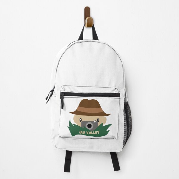 Item preview, Iao Valley in West Maui, Hawaii, United States - Family Outdoor Adventure Camping Destination Logo designed and sold by Vintage-TM.