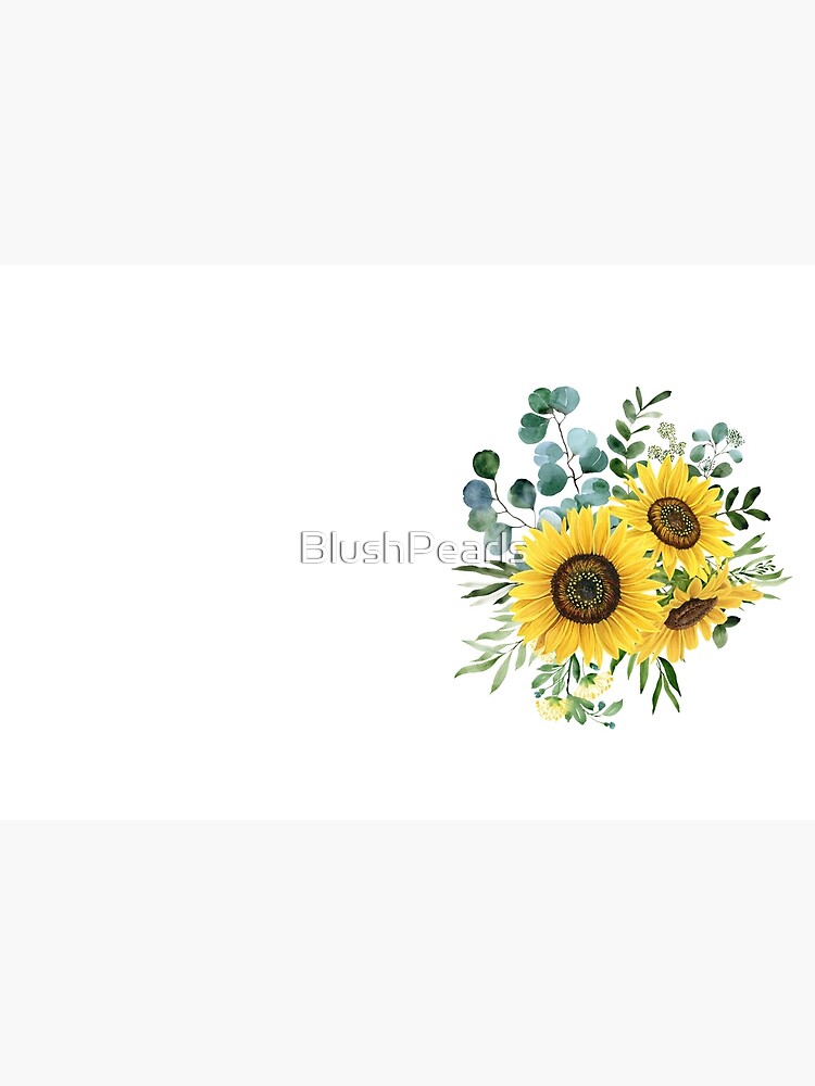 Sunflower and Eucalyptus  by BlushPearls