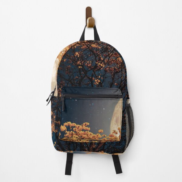 Item preview, Yellow Leaf Tree Under The Moon designed and sold by JTS STORE.