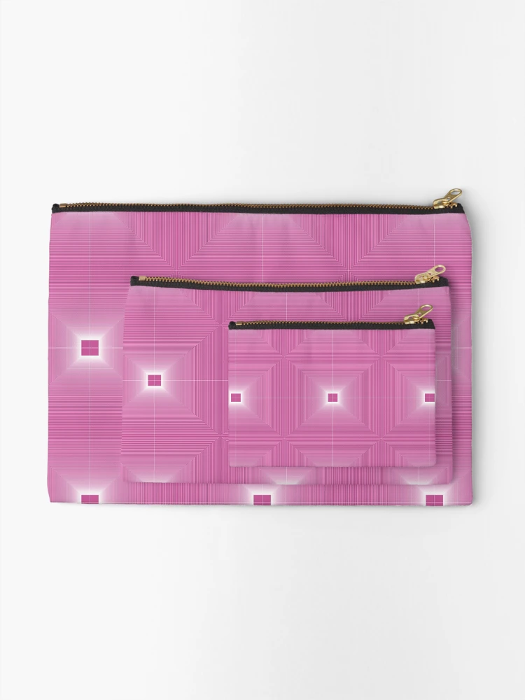 Thumbnail 2 of 4, Zipper Pouch, Geometric Patterns Square Shape 3 designed and sold by ClassyPatterns.