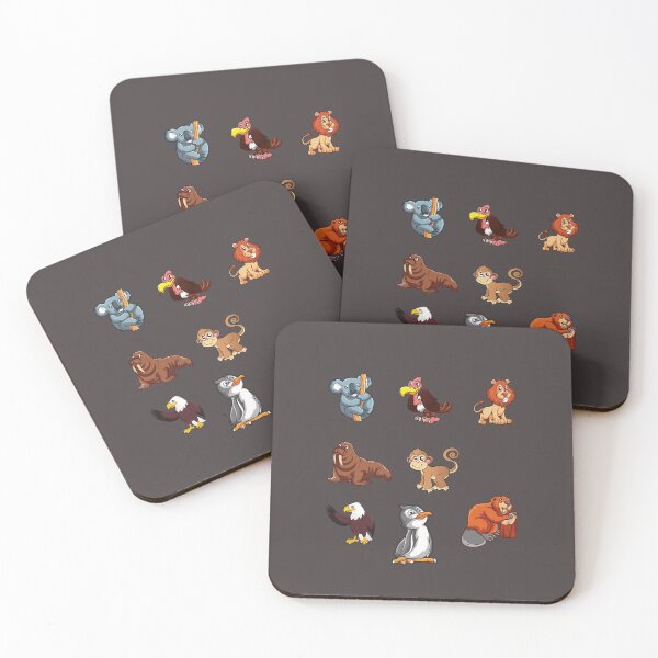 Item preview, Different animals stickers designed and sold by Bettina2311.