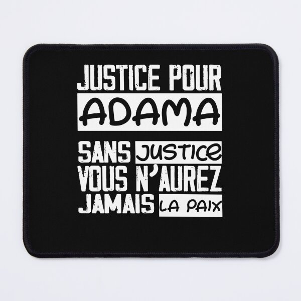 Item preview, justice pour adama sans justice vous n'aurez pas la paix designed and sold by cartrica.