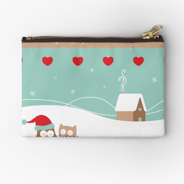 Enjoy The Season (illustration only) Zipper Pouch
