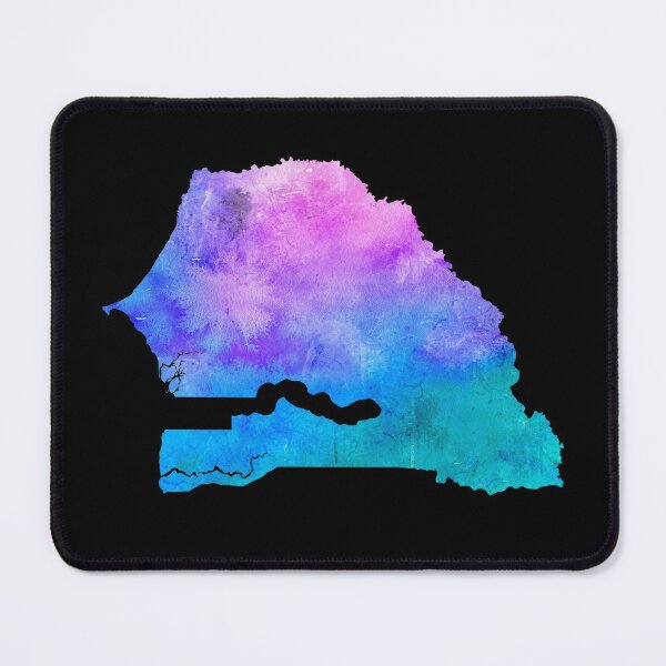 Item preview, Senegal Watercolor Map - Senegalese designed and sold by MountainD.