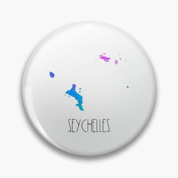 Item preview, Seychelles Watercolor Map - Seychellois designed and sold by MountainD.