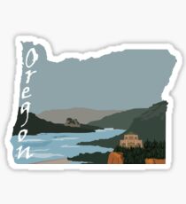 Oregon: Columbia River Gorge Sticker
