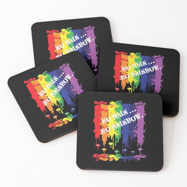 Item preview, NO RAIN NO RAINBOW  designed and sold by lnguyen1647.