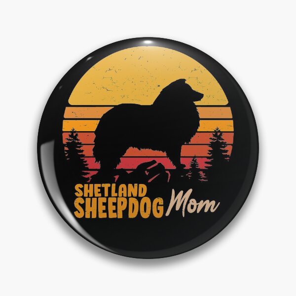 Item preview, Shetland Sheep Dog Mom Vintage Retro designed and sold by rafaeltto.